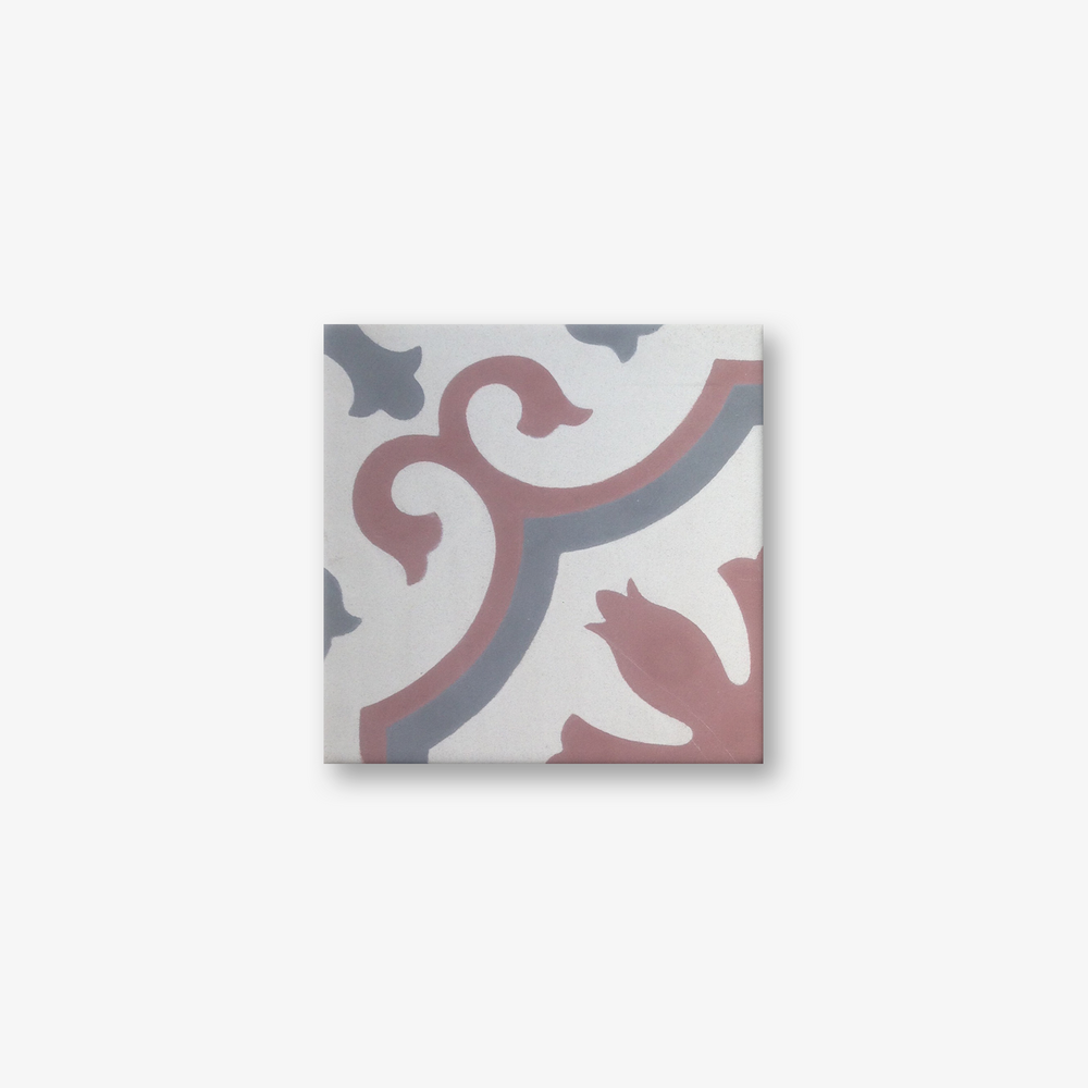 Ambrosia Gris-Grey Encaustic Cement Tiles