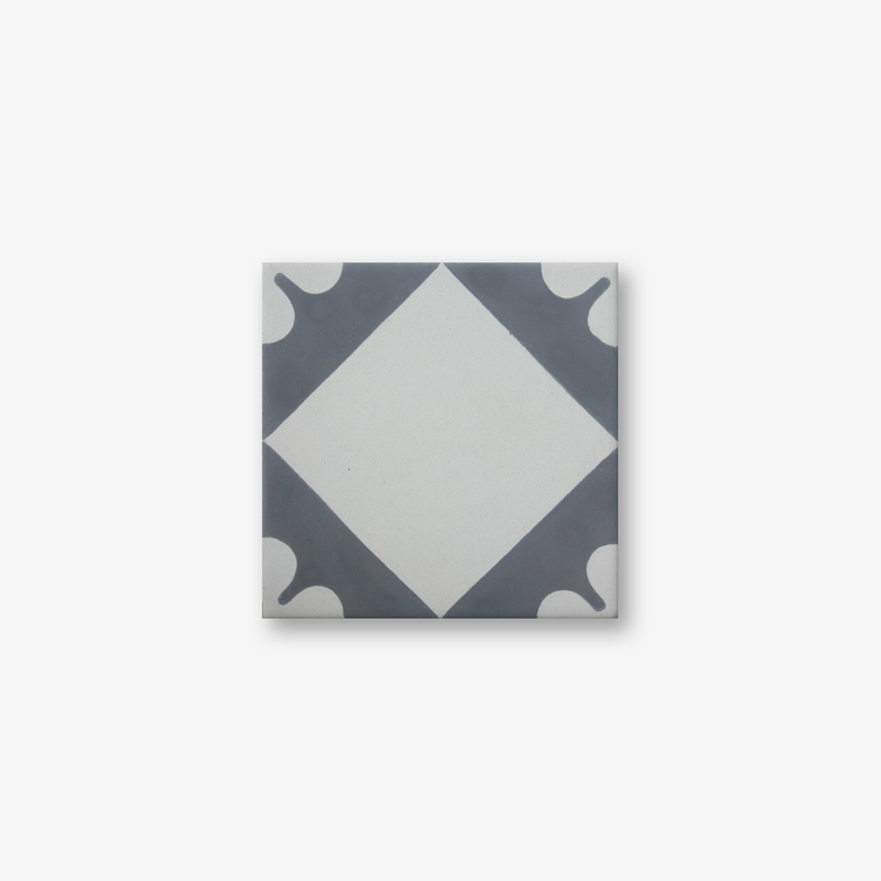 Isabela Grey Encaustic Cement Tile