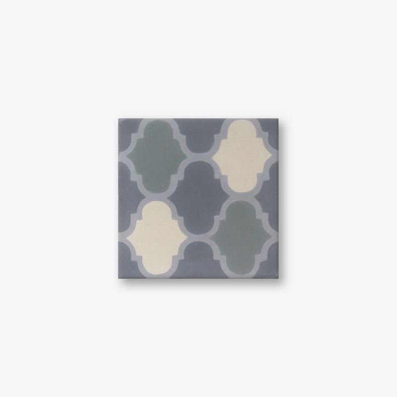 Rocio Grey Encaustic Cement Tile