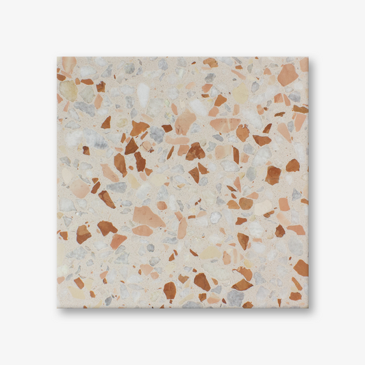 Amber Pink Terrazzo Resin