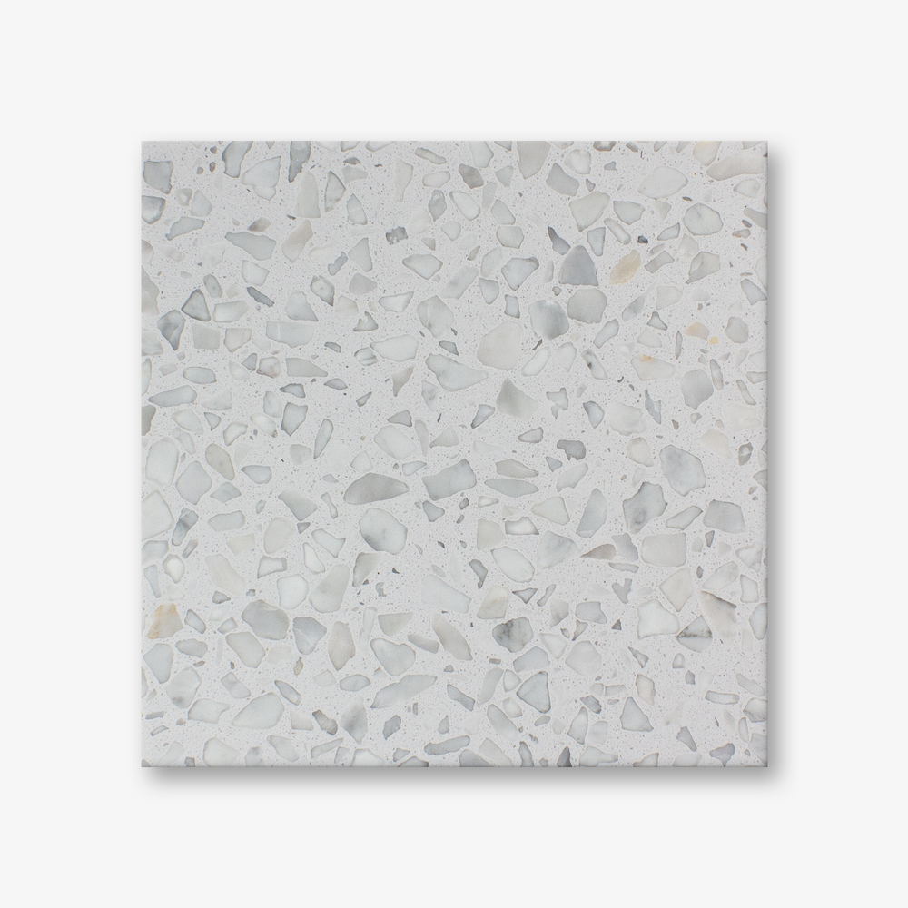 SE1 White Granite Terrazzo Resin