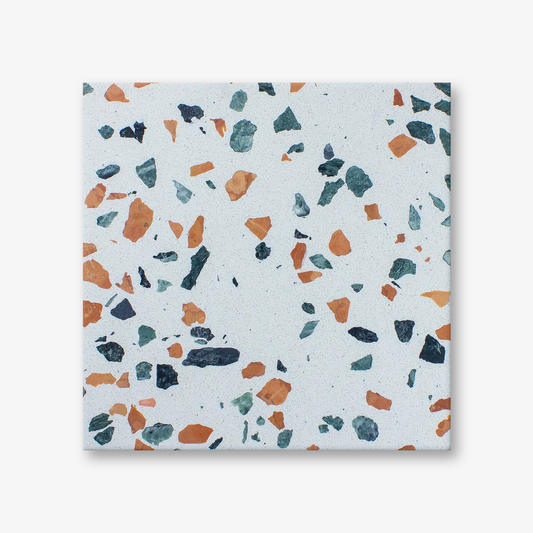 IG8 Amber Forest Green Terrazzo Resin