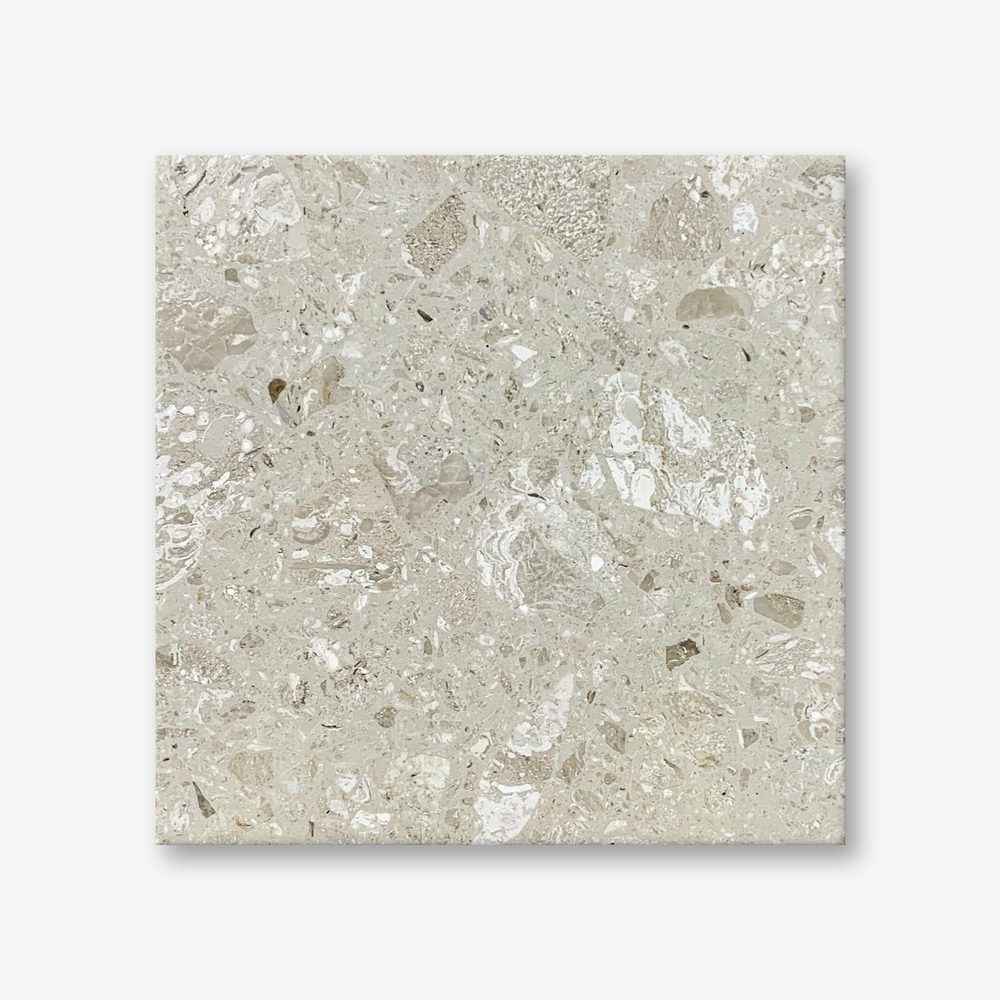 SW2 Bergamo Silver Terrazzo Resin