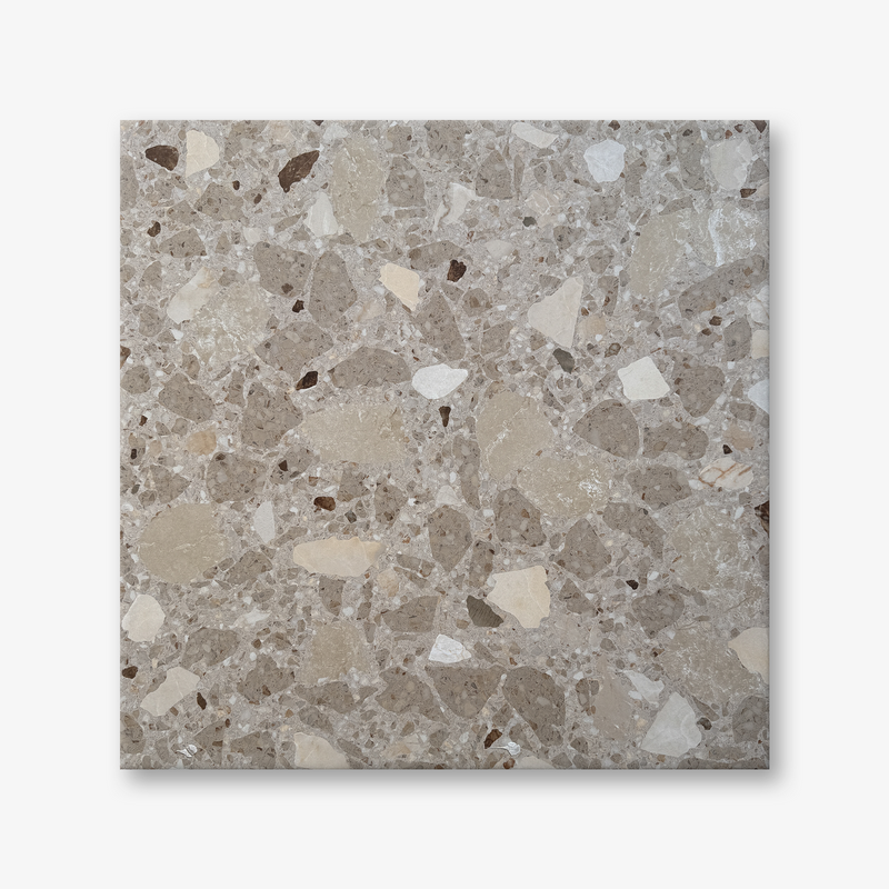 Technical Stone Marble Effect Porcelain Beige R10